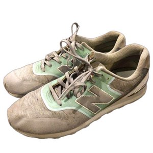 New Balance Women 8.5 696 Casual Sneakers Training Shoes Grey / Teal Wl69nob